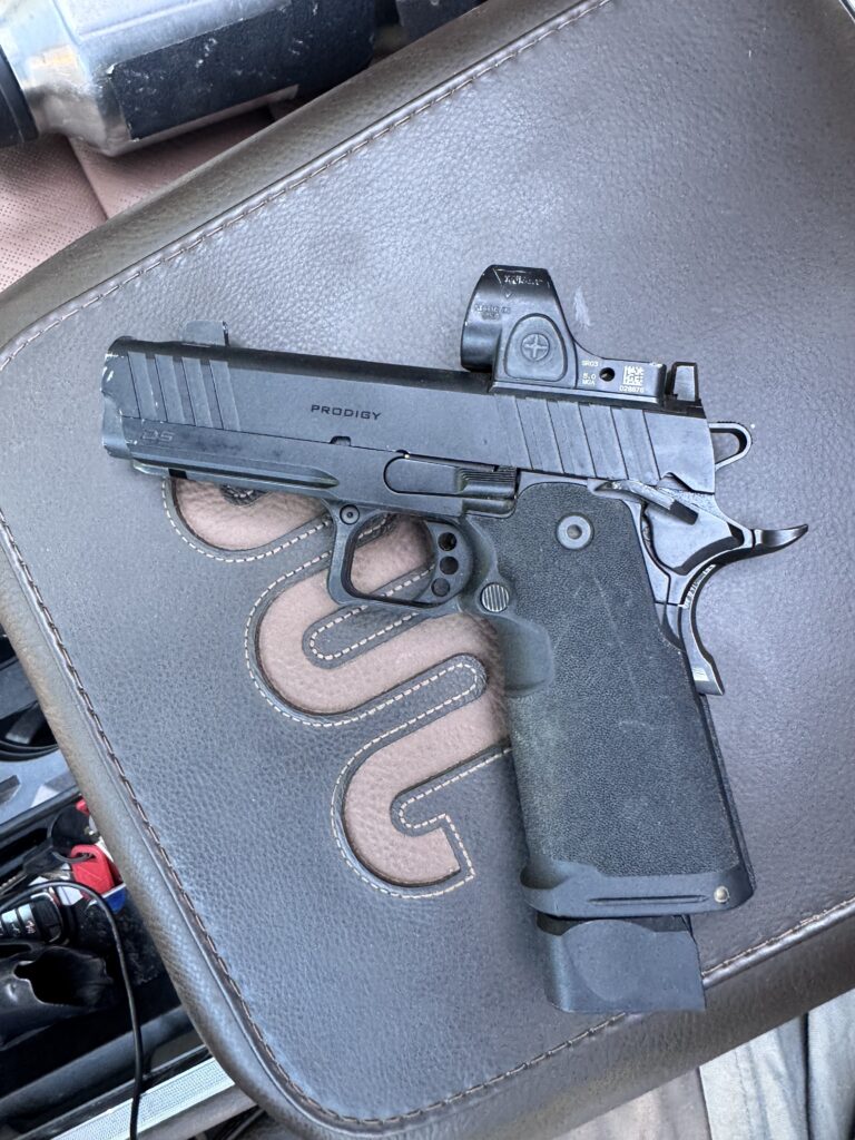 Elevated Arms Velcro Patch – Entry to Springfield Prodigy 4.25″ Compensated Pistol Sweepstakes