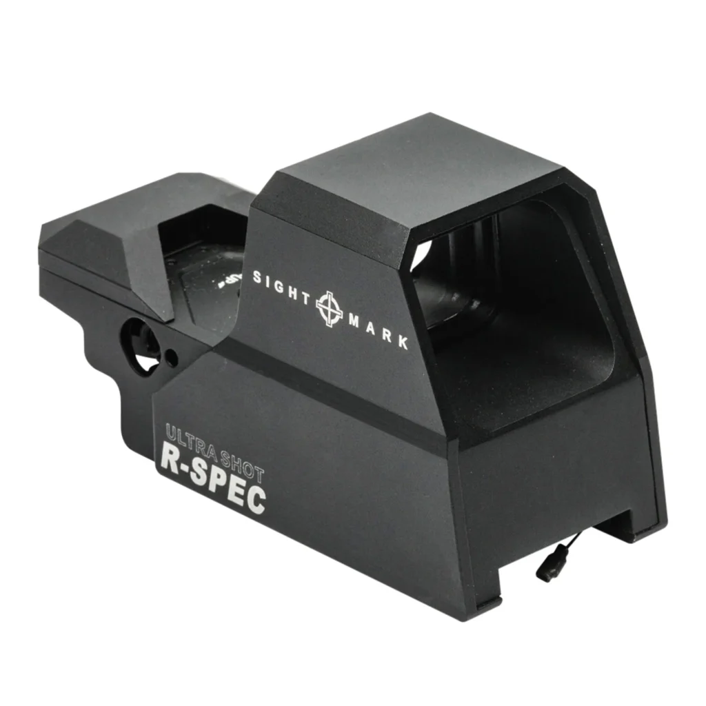Sightmark SM26031 Ultra Shot R-Spec Reflex Sight Matte Black 1 x 33 mm x 24 mm  3 MOA Red/Green Dot/5 MOA Dot/50 MOA Circle Multi Reticle