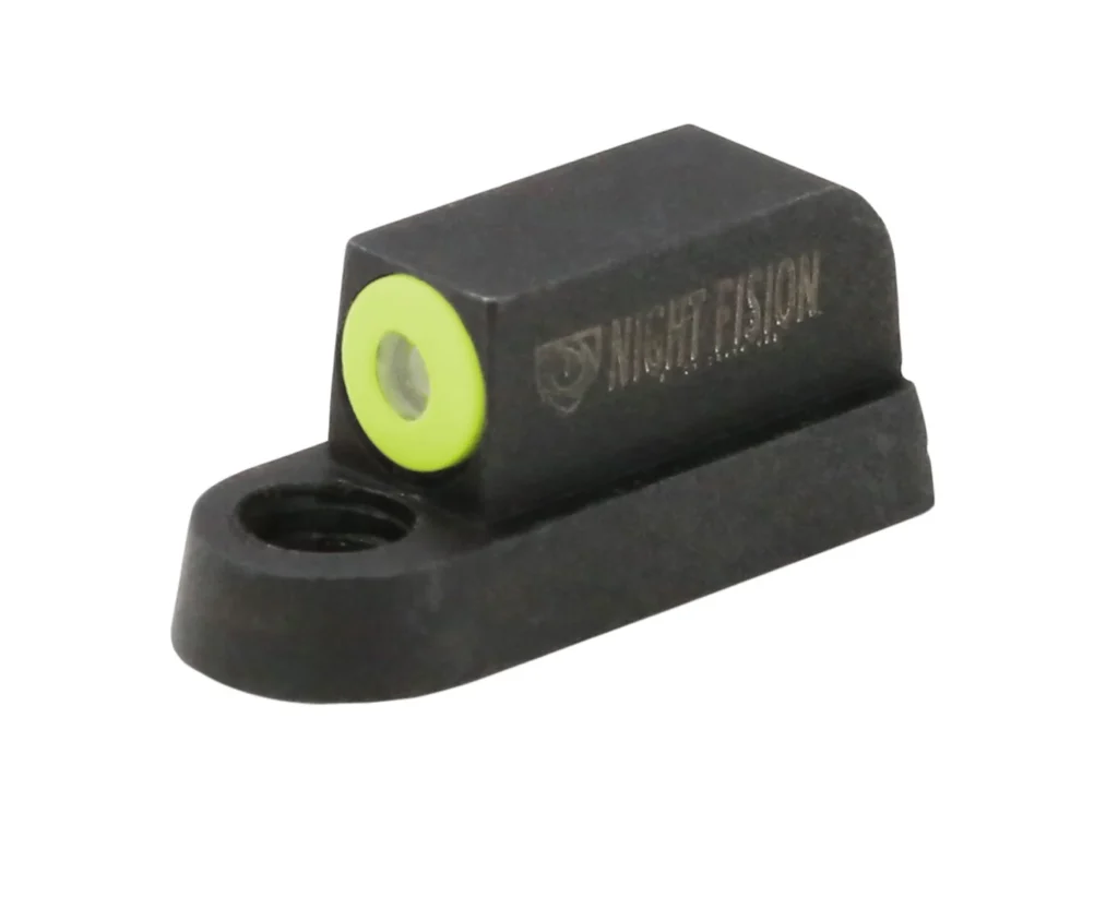Night Fision CZU075001YGXX Tritium Front Sight for CZ-USA  Green Tritium Yellow Outline Front Sight CZ P-07/P-09/P-10