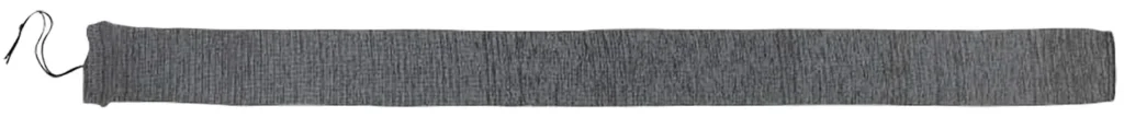 Allen 13105 Oversized Gun Sock  Black/Heather Gray, Silicone Treatment & Drawstring Closure Fits Guns w/Large Scopes up to 52"