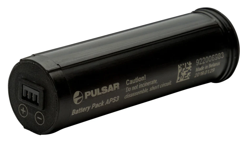 Pulsar PL79161 APS 3 Battery Pack Black 3.6 Volts 3,200 mAh Fits Thermion/Digex/Digex IR