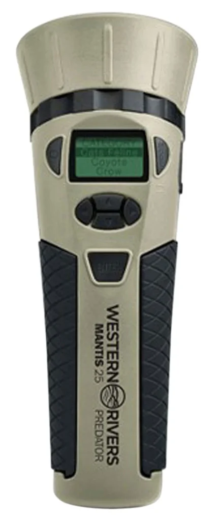 Western Rivers WRC-GC25-PDT Mantis 25 Electronic Call Multiple Sounds Attracts Predators Brown Plastic