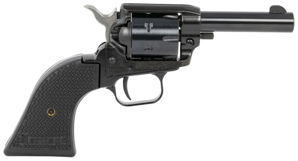 Heritage Mfg BK22B3 Barkeep  22 LR 6 Shot, 3" Black Oxide Steel Barrel, Black Oxide Zinc Alloy Frame, Black Oxide Cylinder, Black Laminate Grip, Manual Safety, Exposed Hammer