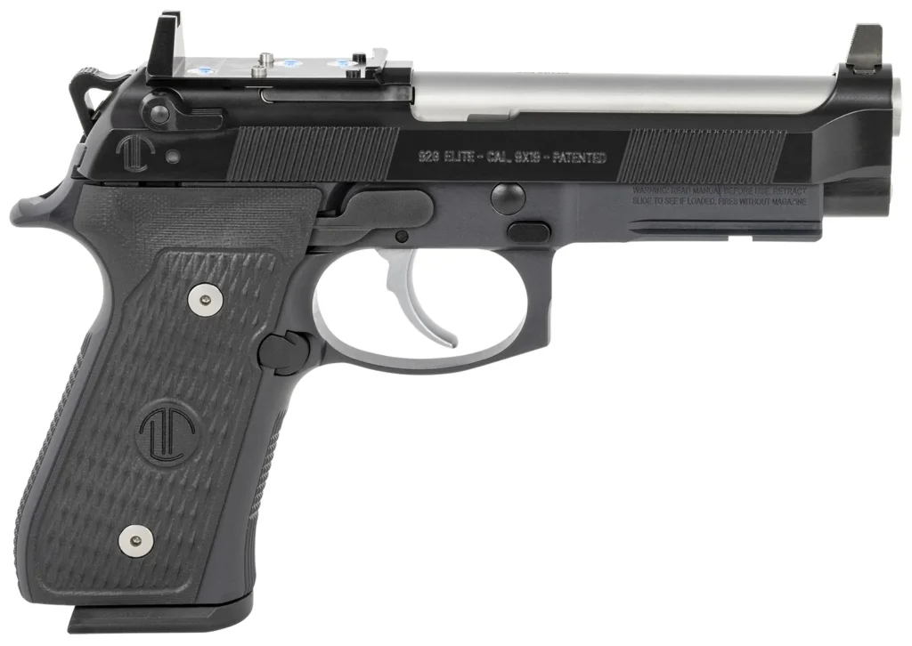 Langdon Tactical Tech LTT92ERDOTJ 92 Elite LTT  9mm Luger 4.70" 17+1 Black Cerakote Black Steel with Red Dot Optic Cut Slide Black Polymer Grip Trigger Job