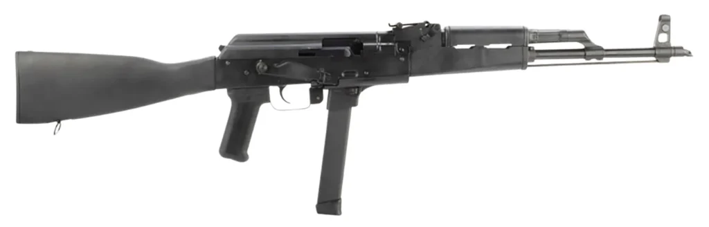 Century Arms RI4312N WASR  9mm Luger 33+1 17.50" Black Receiver Black Stock Black Polymer Grip Black Synthetic Grip Right Hand