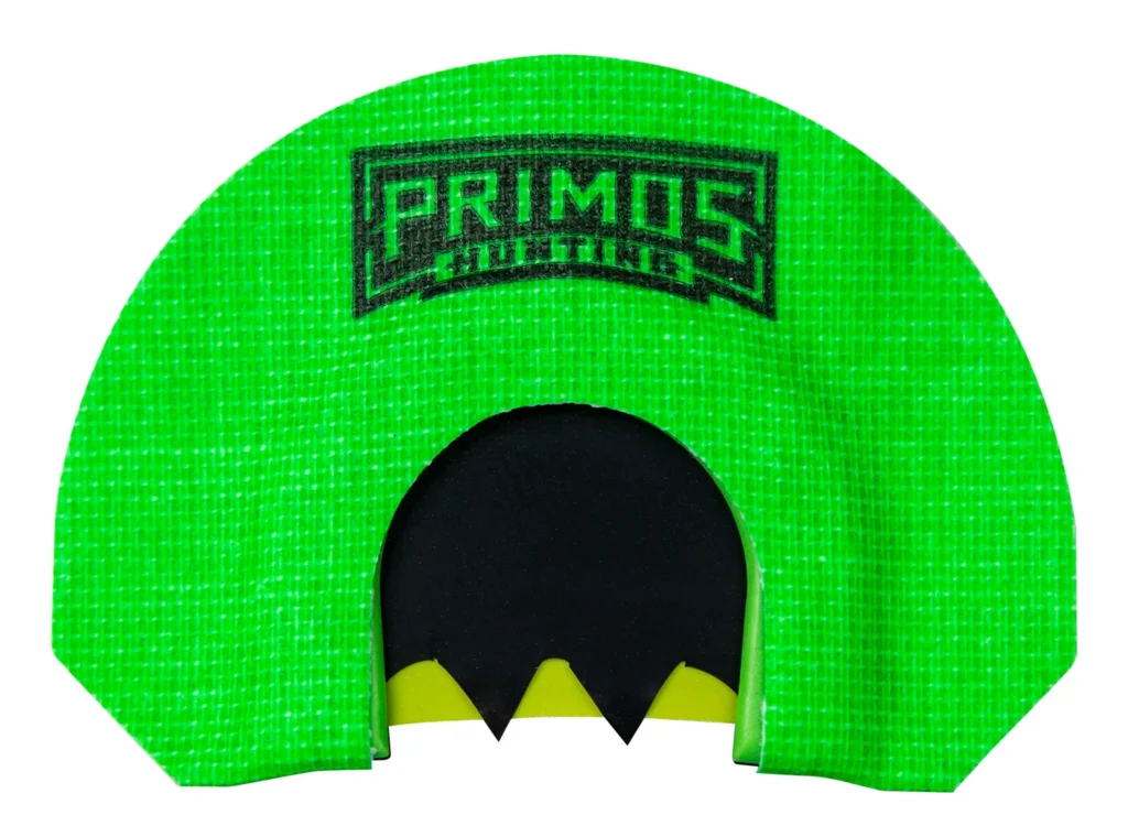Primos PS1263 The Deborah  Diaphragm Call Triple Reed Turkey Hen Sounds Green Plastic