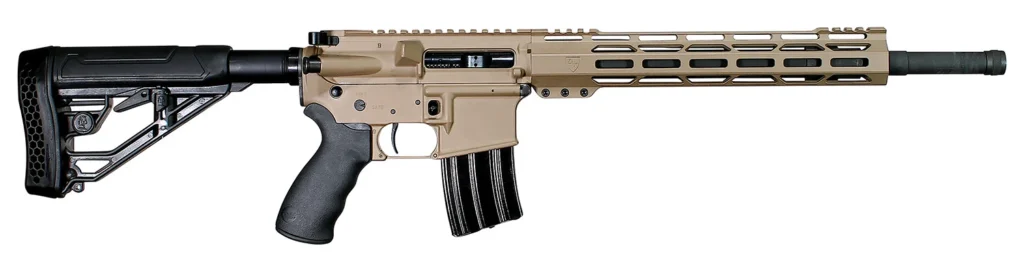 Alexander Arms  Tactical  50 Beowulf 7+1 18" Black Fluted/Threaded Barrel, Flat Dark Earth Cerakote Picatinny Rail Aluminum Receiver, M-LOK Handguard, Black Synthetic B5 Bravo Stock, Black A2 Grip