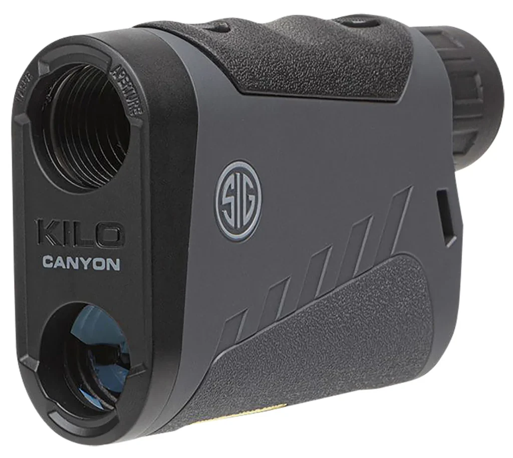 Sig Sauer Electro-Optics SOKCN606 Kilo Canyon  Black/Gray Black Rubber Armor 6x22mm 3000 yds Max Distance LED Display