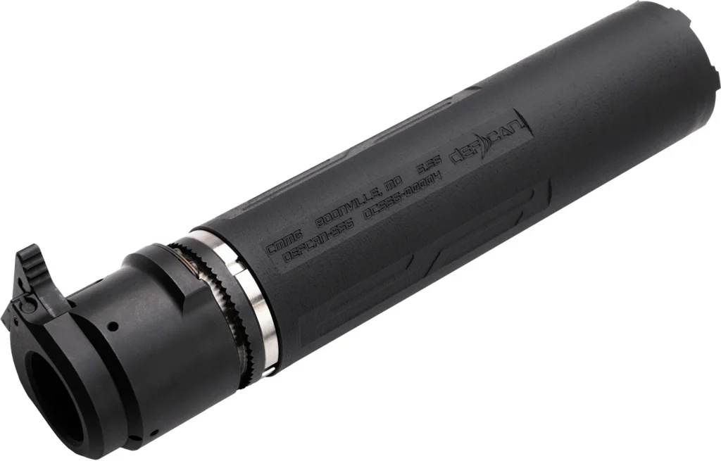 CMMG 55CA42D DefCan 2 5.56x45mm, 7.8" L Black Steel, 1/2"-28 tpi Zeroed SVD Muzzle Brake
