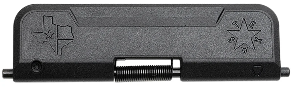 Strike Industries ARUDCETX223BK  Dust Cover AR-15 Black Polymer
