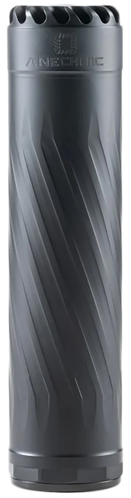 Anechoic X223B Anechox 223L  223/5.56NATO/22-250Swift/223WSSM 1.62" Black Titanium/Stainless Steel 1/2"x28