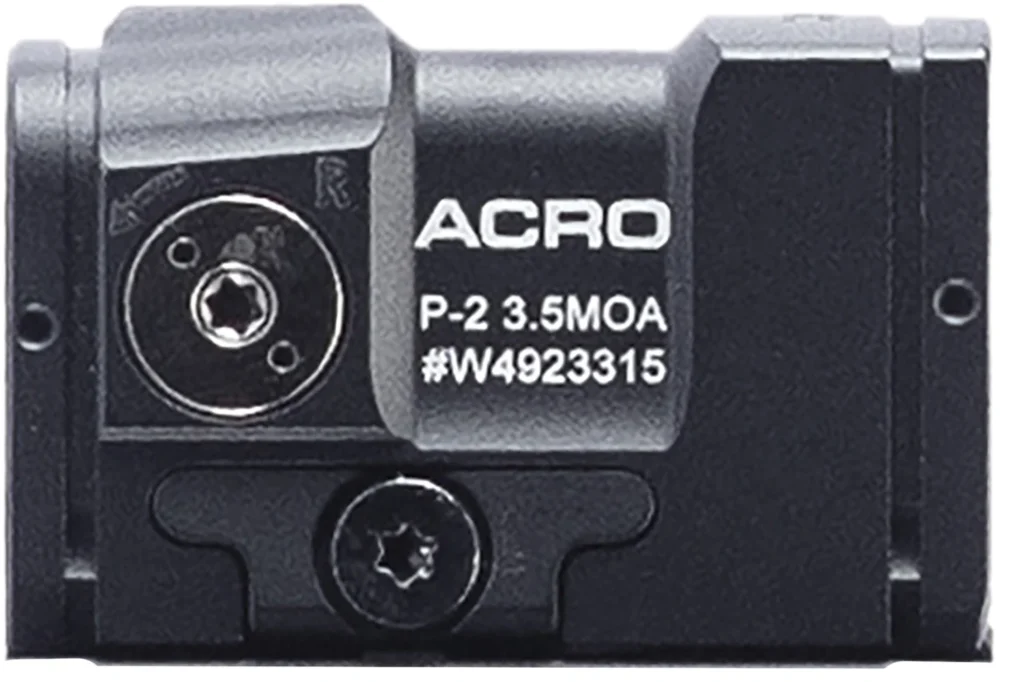 B&T Firearms AP-200691-39-QD Aimpoint ACRO P-2  Black 1x 3.5 MOA Red Dot Reticle