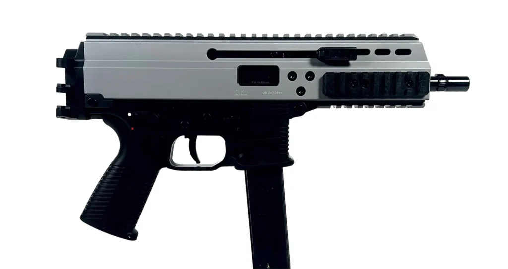 B&T Firearms BT36039SG APC  9mm Luger 7" Sniper Gray Anodized