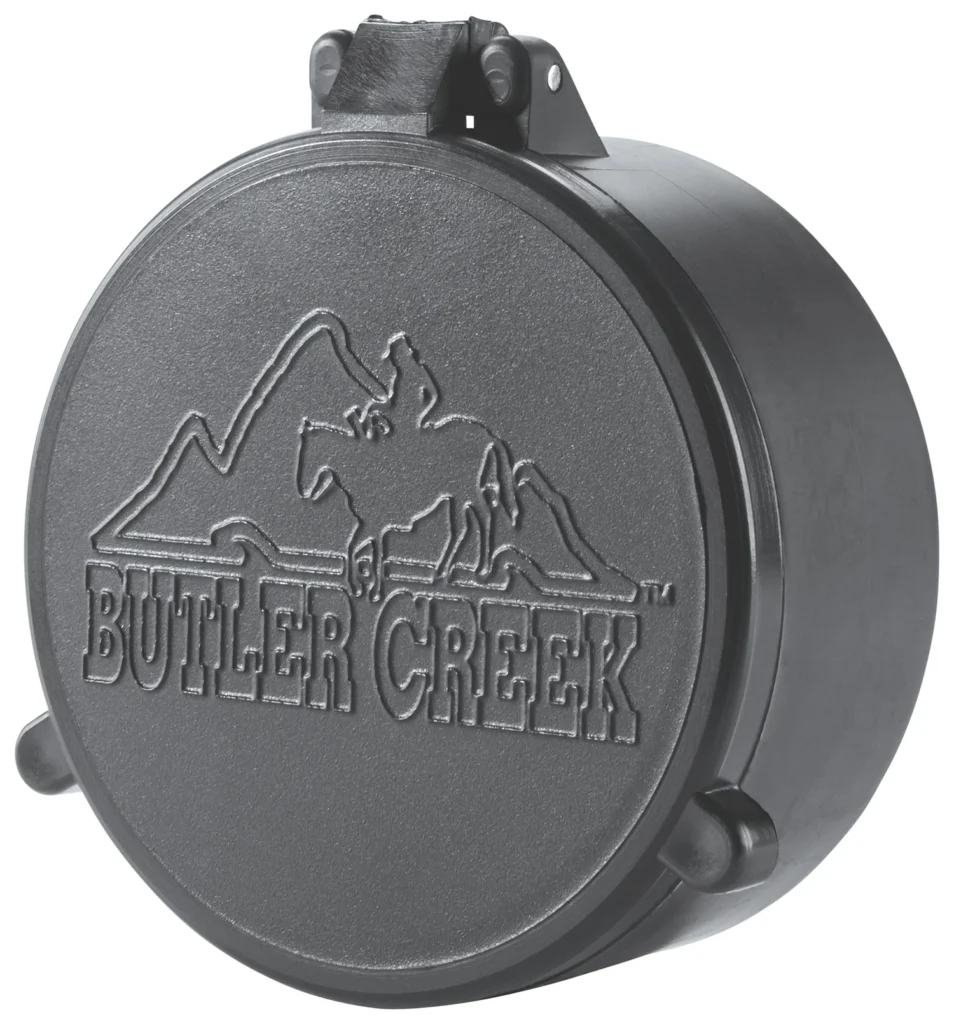 Butler Creek 30400 Flip-Open Objective Scope Cover 57.20mm Obj. Size 40 Black Polymer