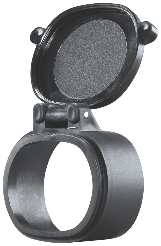 Butler Creek 30110 Flip-Open Objective Scope Cover 39.10x34mm Obj. Size 11 Black Polymer