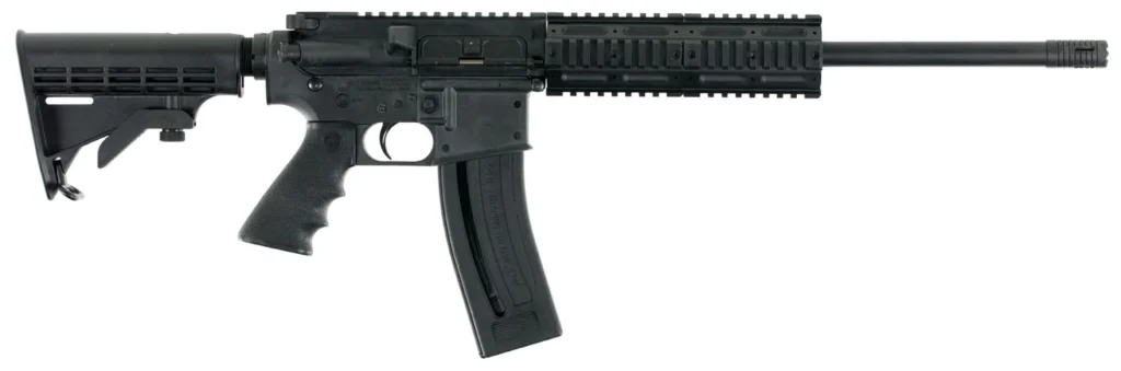 Chiappa Firearms CF500090 MFour-22 Gen-II Pro Carbine Full Size 22 LR 28+1 18.50" Black Barrel & Receiver, Black 6 Position Stock, Right Hand
