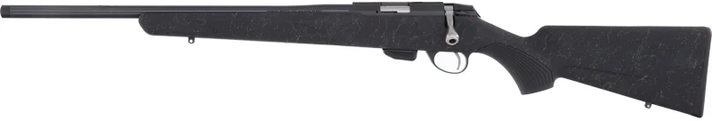 Tikka T1X Left Hand 17HMR 20″ – Threaded Blued/roughtech Emrld